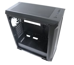 Tecware Alpha M TG MATX PC Case (Black / White)