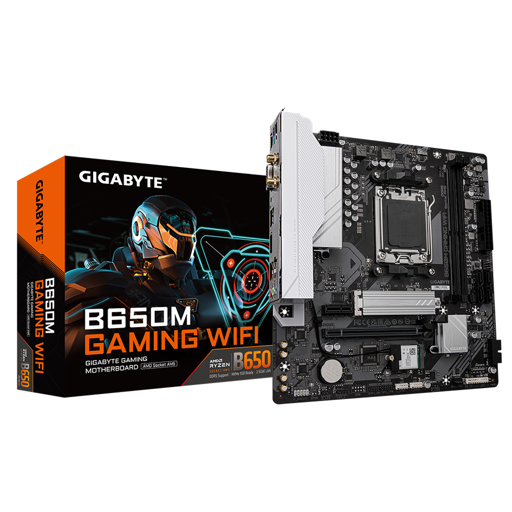 Gigabyte B650M Gaming WiFi AM5 Motherboard