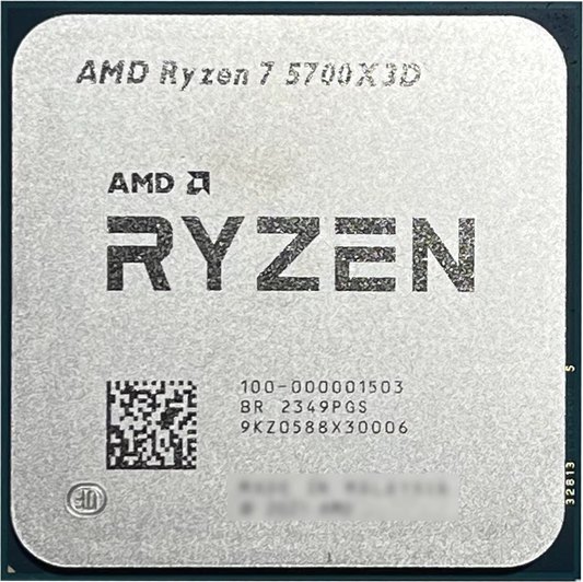 AMD Ryzen 7 5700X3D CPU (Tray)