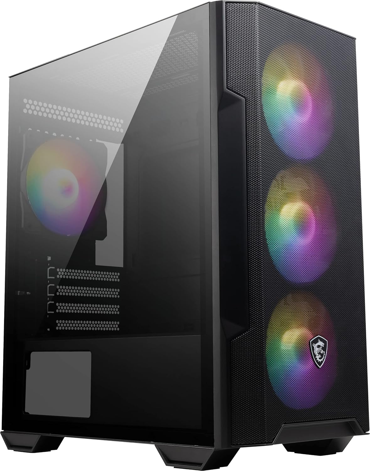 MSI MAG FORGE M100R MATX PC Case (Black)