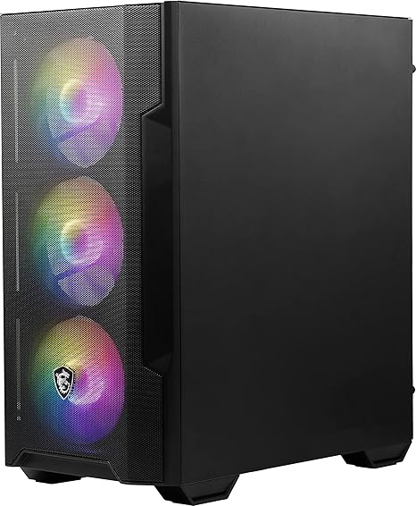 MSI MAG FORGE M100R MATX PC Case (Black)