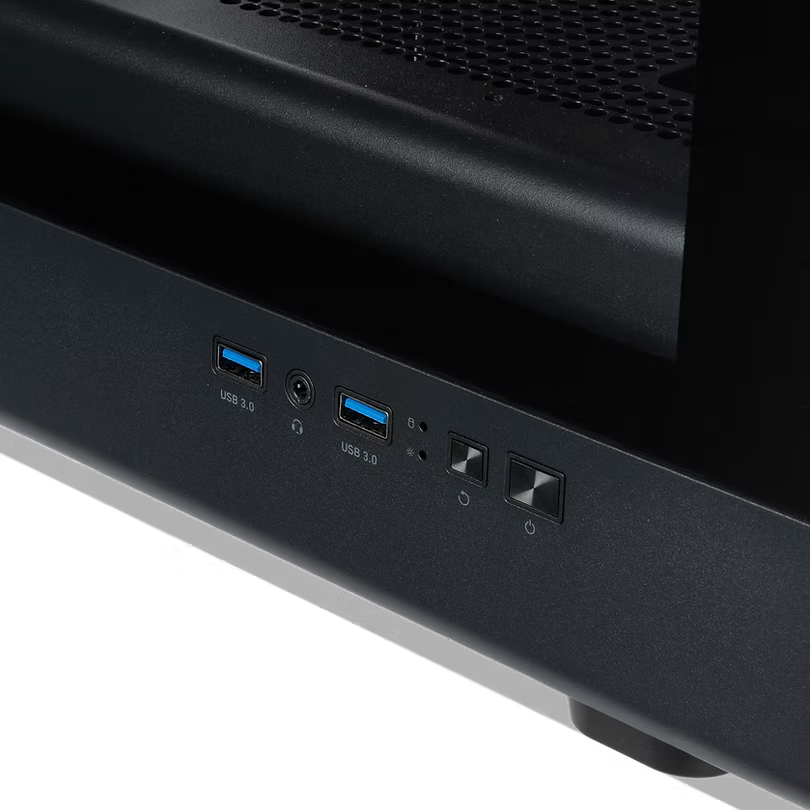 Tecware Timber M TG MATX PC Case (Black)