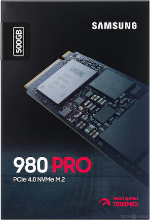 Samsung 980 PRO 500GB NVMe PCIe 4.0 M.2 SSD