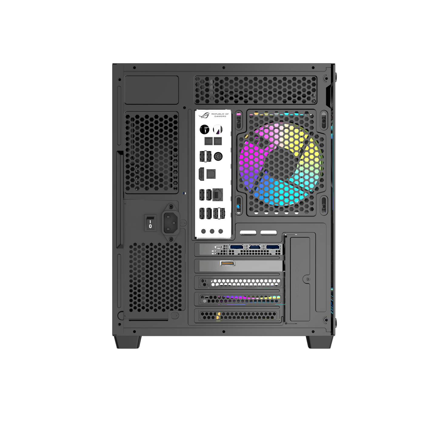 darkFlash B275 PRO MATX PC Case (Black / White)