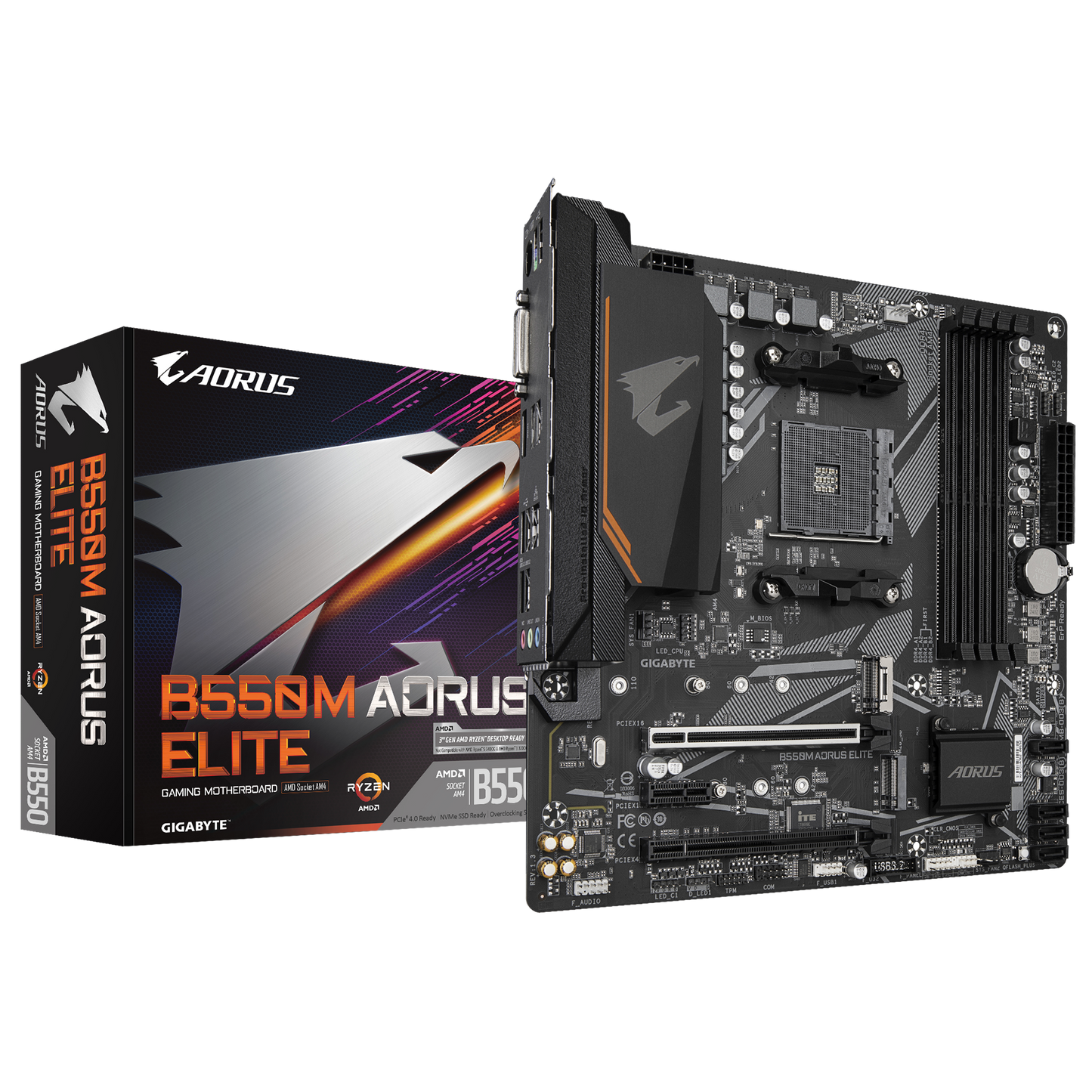 Gigabyte B550M AORUS ELITE AM4 Motherboard